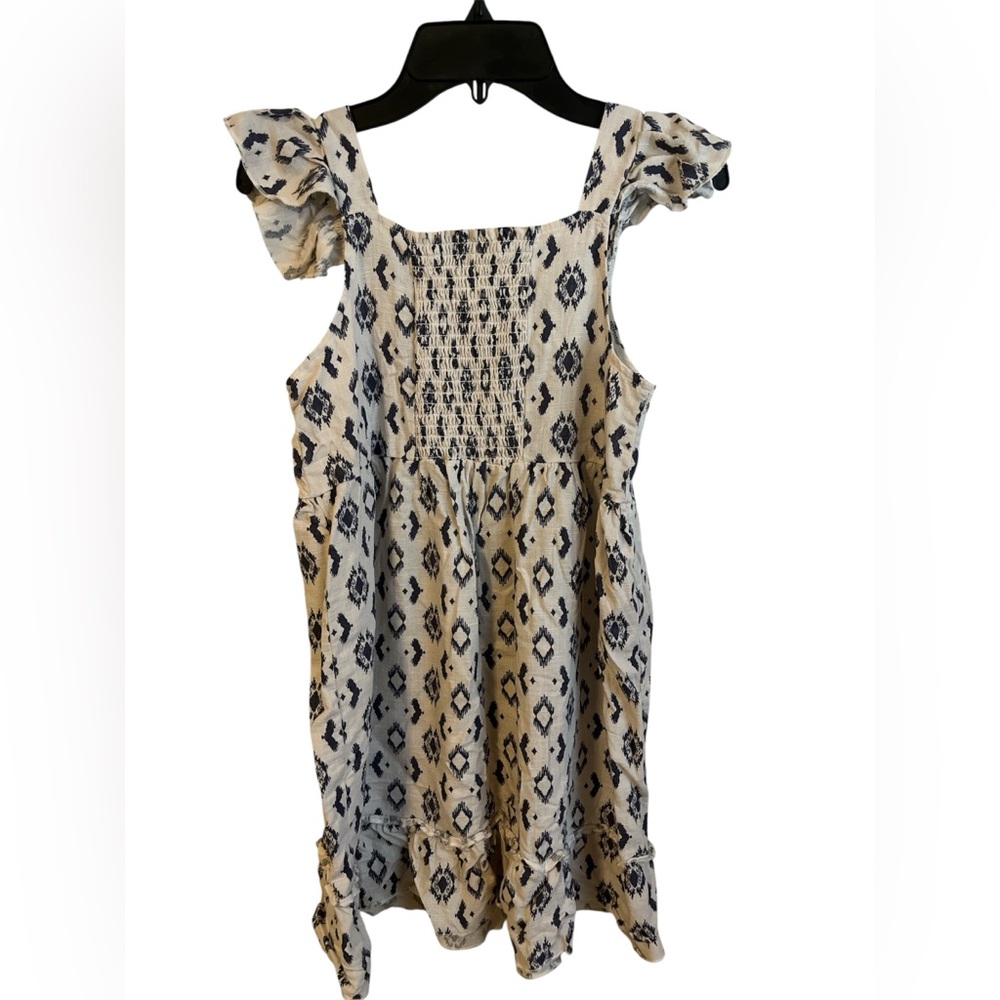 Girls’ Splendid Ikat Ruffle Dress - Picture 3 of 4